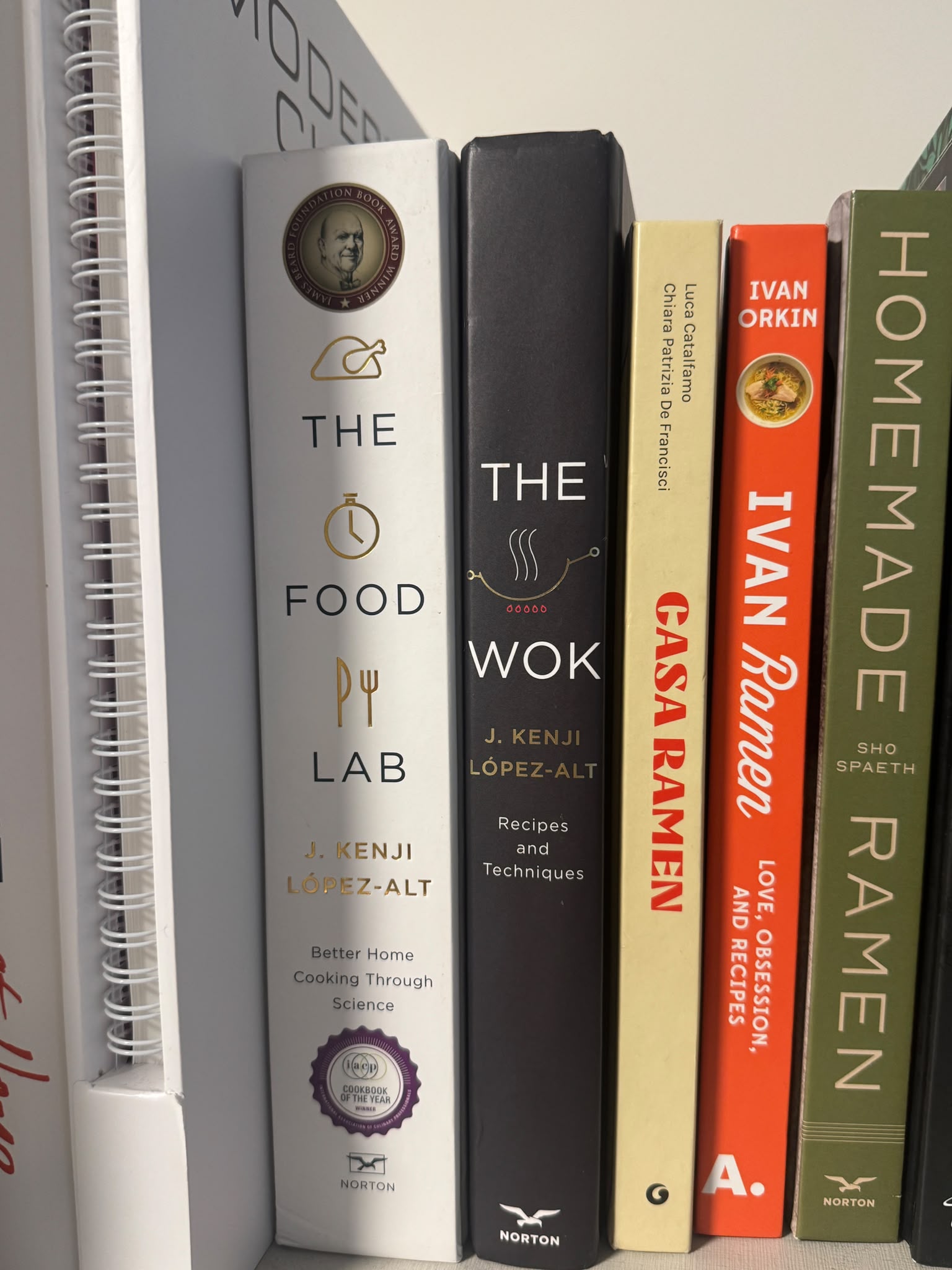 The cookbooks that influenced my ramen experiments